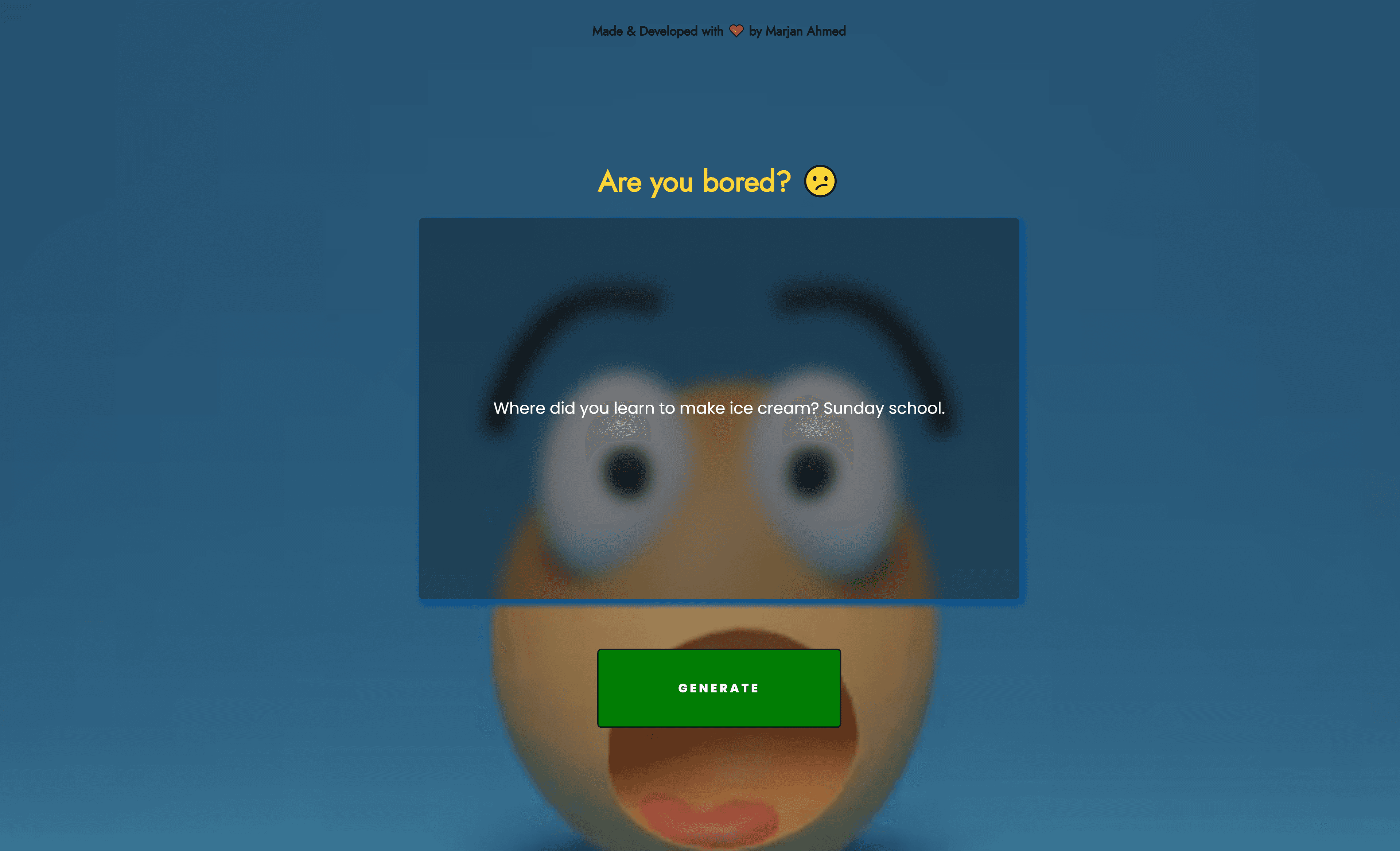 Joke Generator